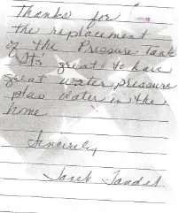 Joyful Note — La Crosse, WI — Affordable Pump & Well Repair Inc