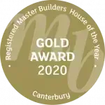 it is a gold award for registered master builders house of the year .