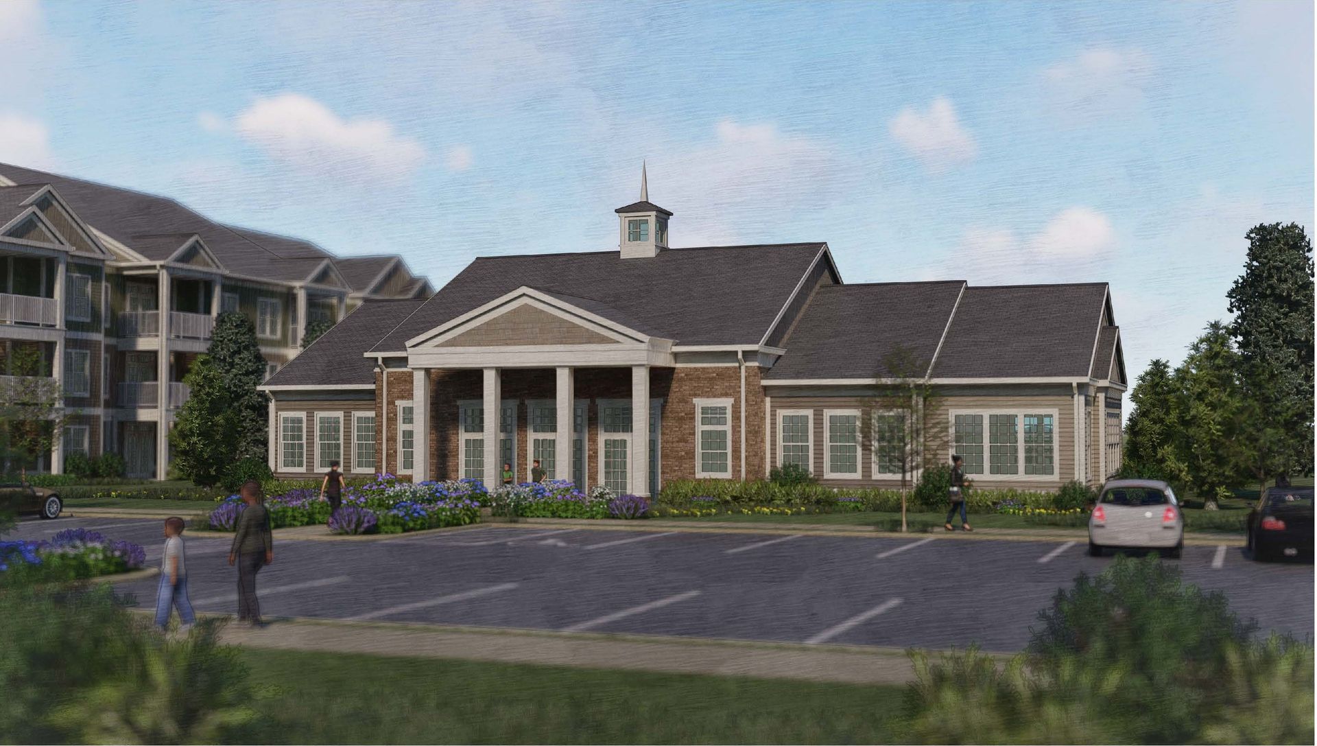 Community Building Rendering
