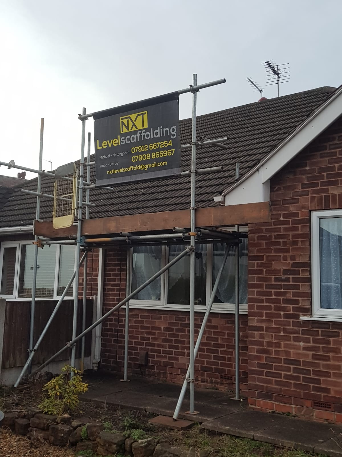 A picture of a new  roof replacement by roofers nottingham