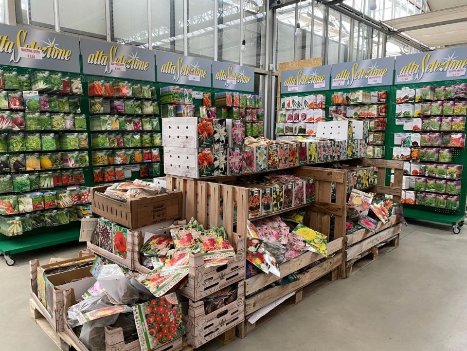 Piante e fertilizzanti da orto