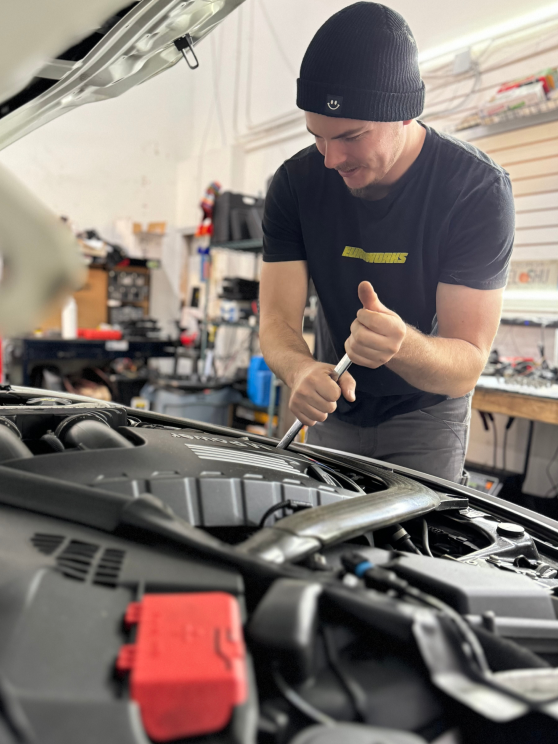 A mechanic working on a car | EuroWorks