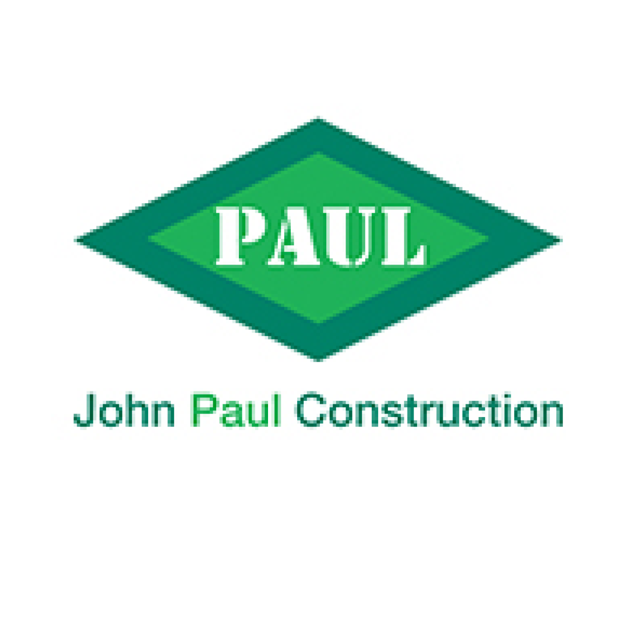 Green diamond logo with