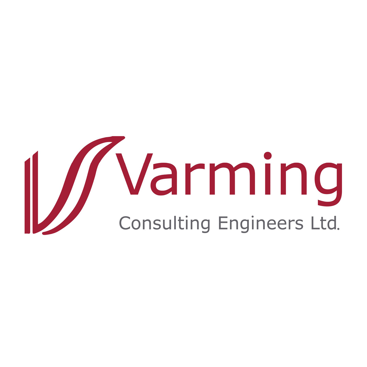 Logo of Varming Consulting Engineers Ltd., featuring stylized