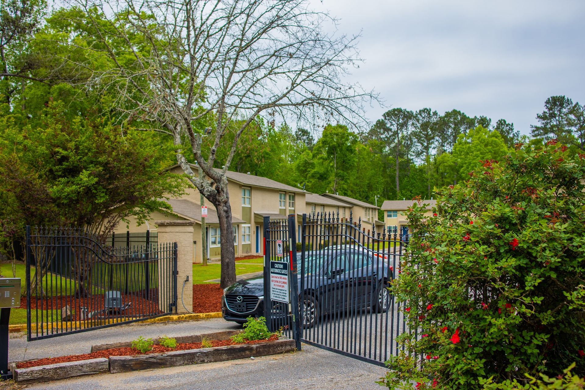 University Terrace gated entrance