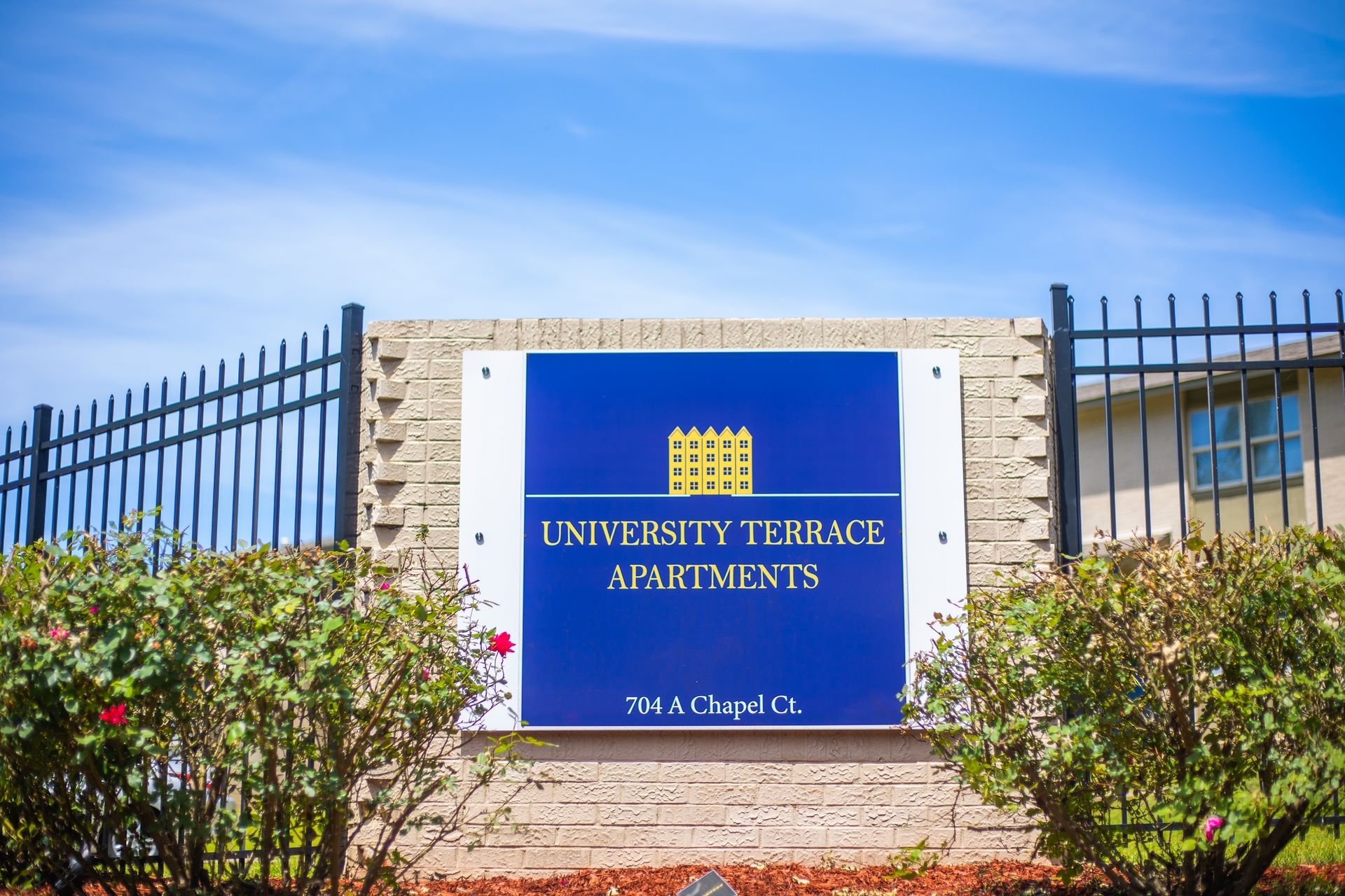 University Terrace sign