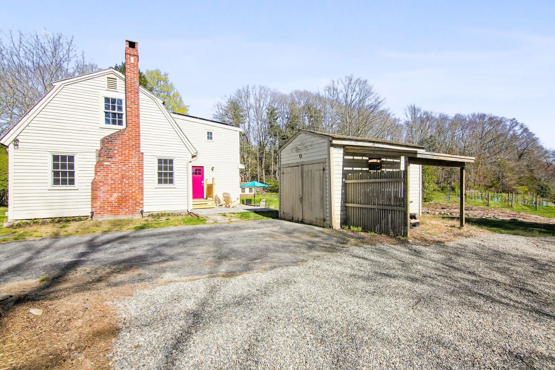 Just steps from the front door