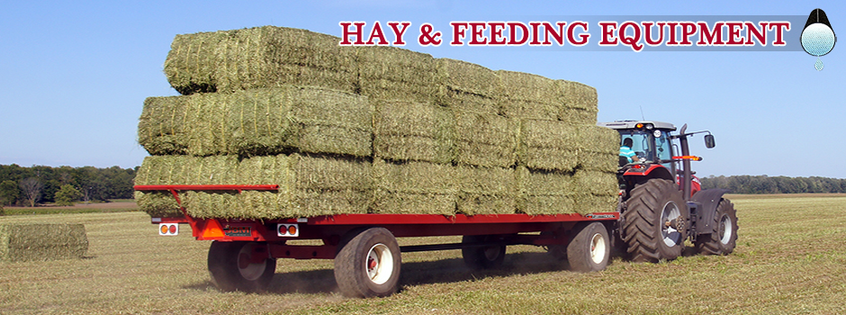 hay and feeding equipment