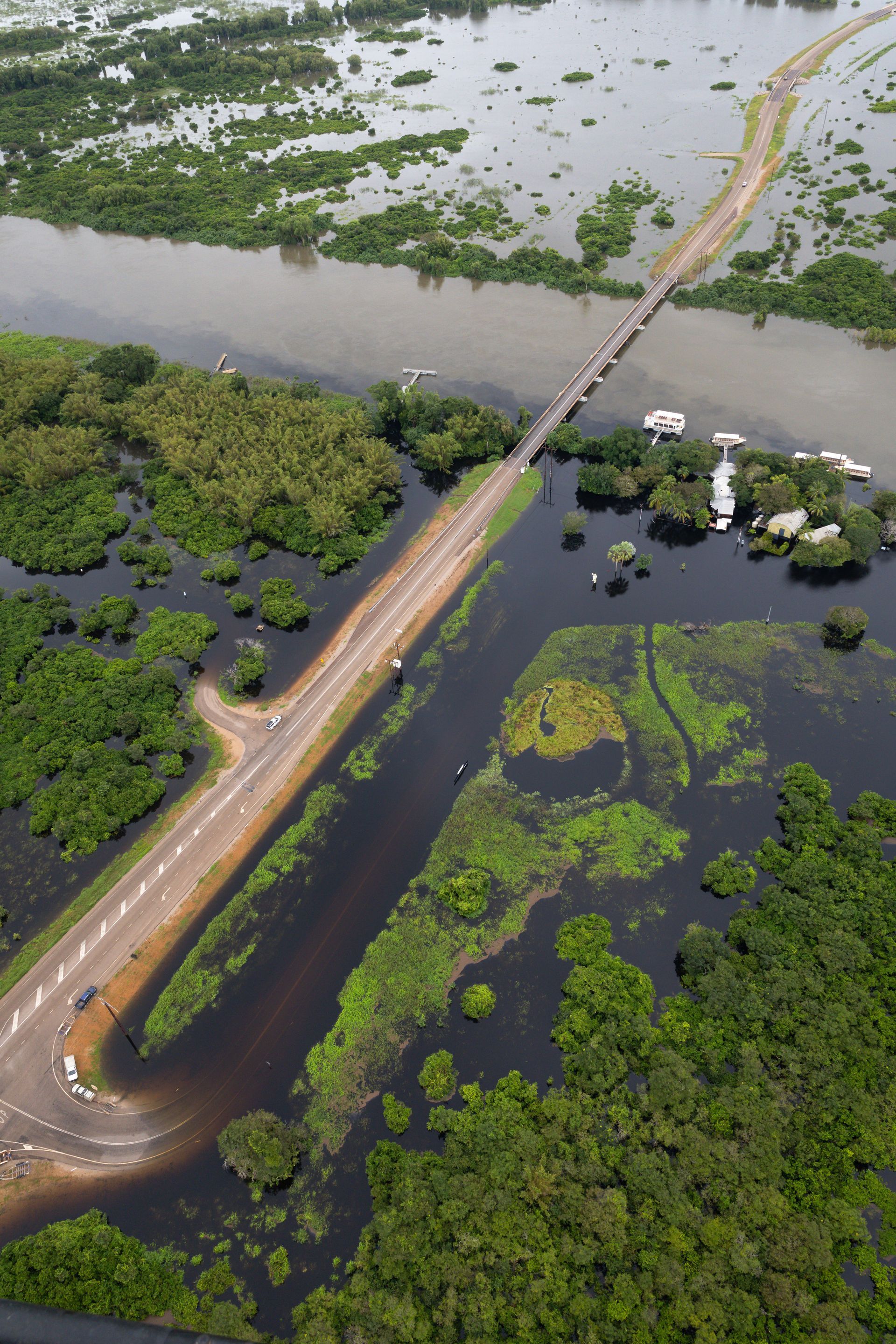 NT flooded river