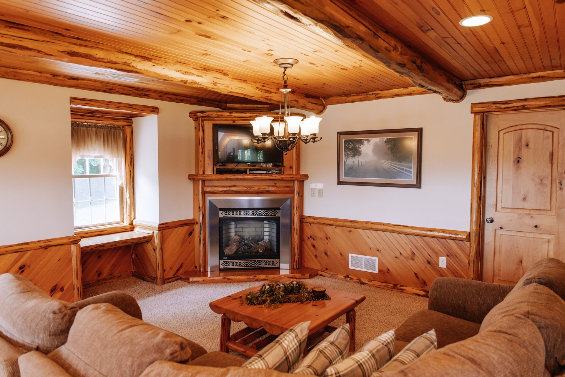 Come on over and enjoy your coffee, latte, or espresso in the comfort of a luxurious suite! @ Sojourner's Lodge & Cabin Suites in Amish Country Ohio