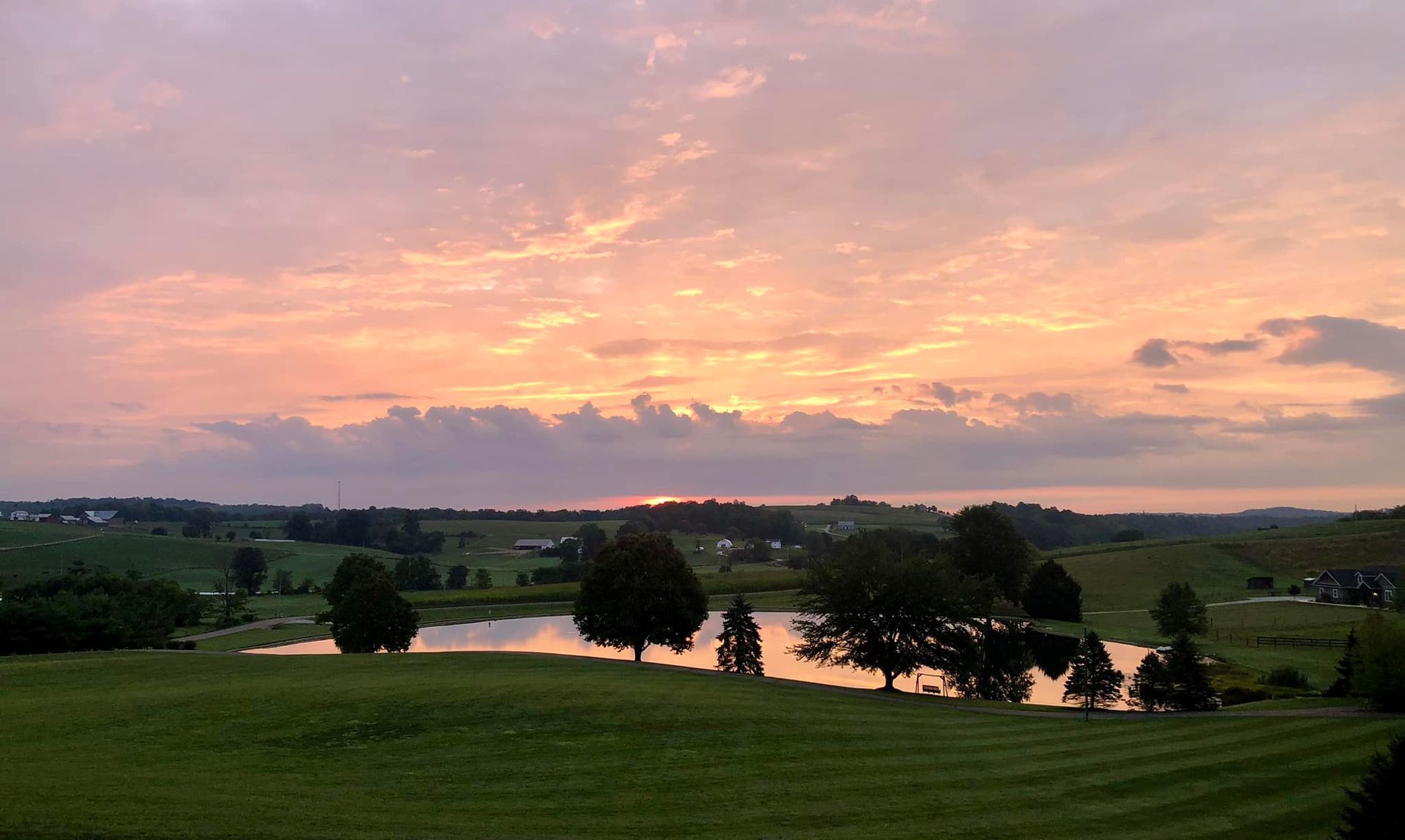 Choose your favorite pond image and you could win a 1-night stay at our lodge in Amish Country Ohio!