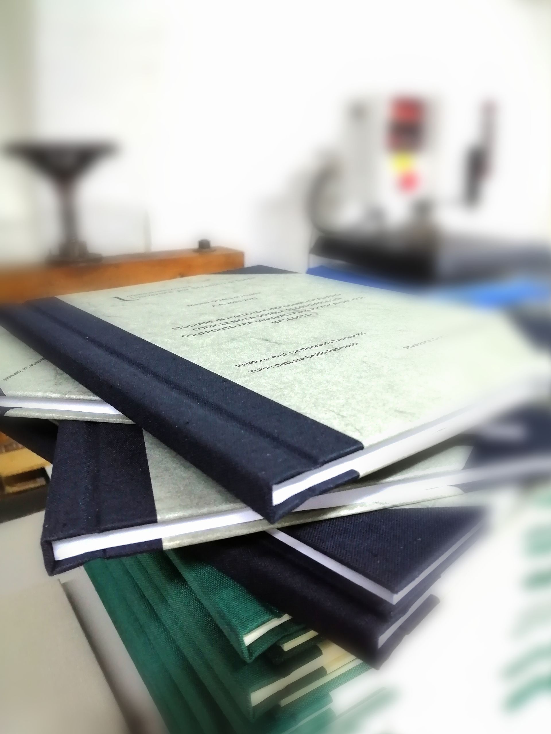 rilegatura tesi di laurea copertine