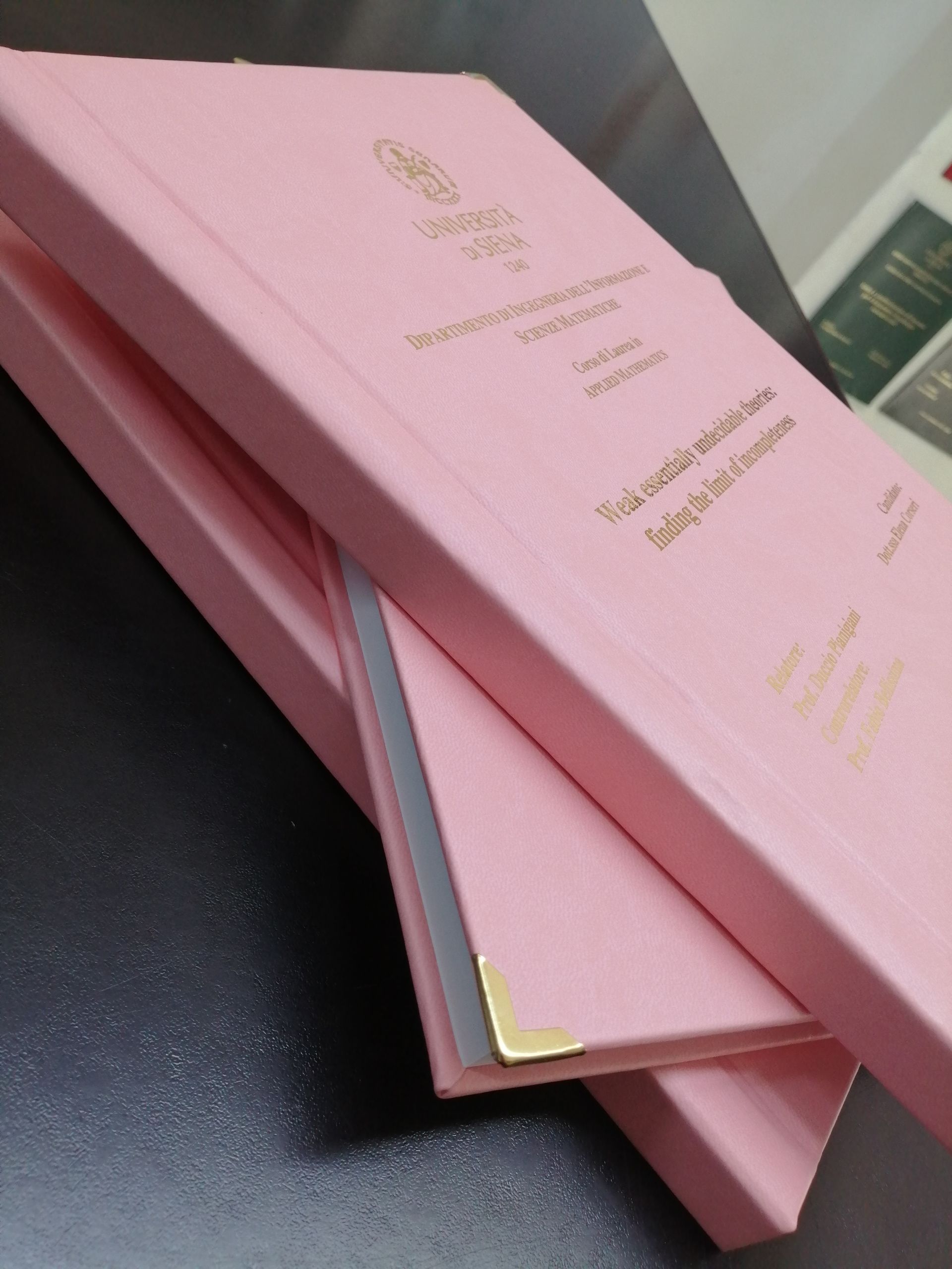 rilegatura tesi di laurea