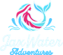A logo for a company called jax water adventures