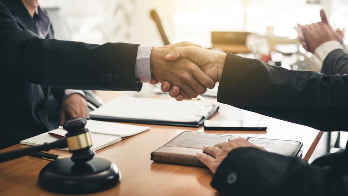 Lawyer And Client Shaking Hands — Huntington, WV — Maddox Law Office, PLLC