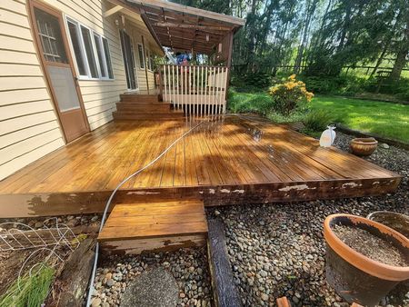 After Deck Cleaning Tacoma
