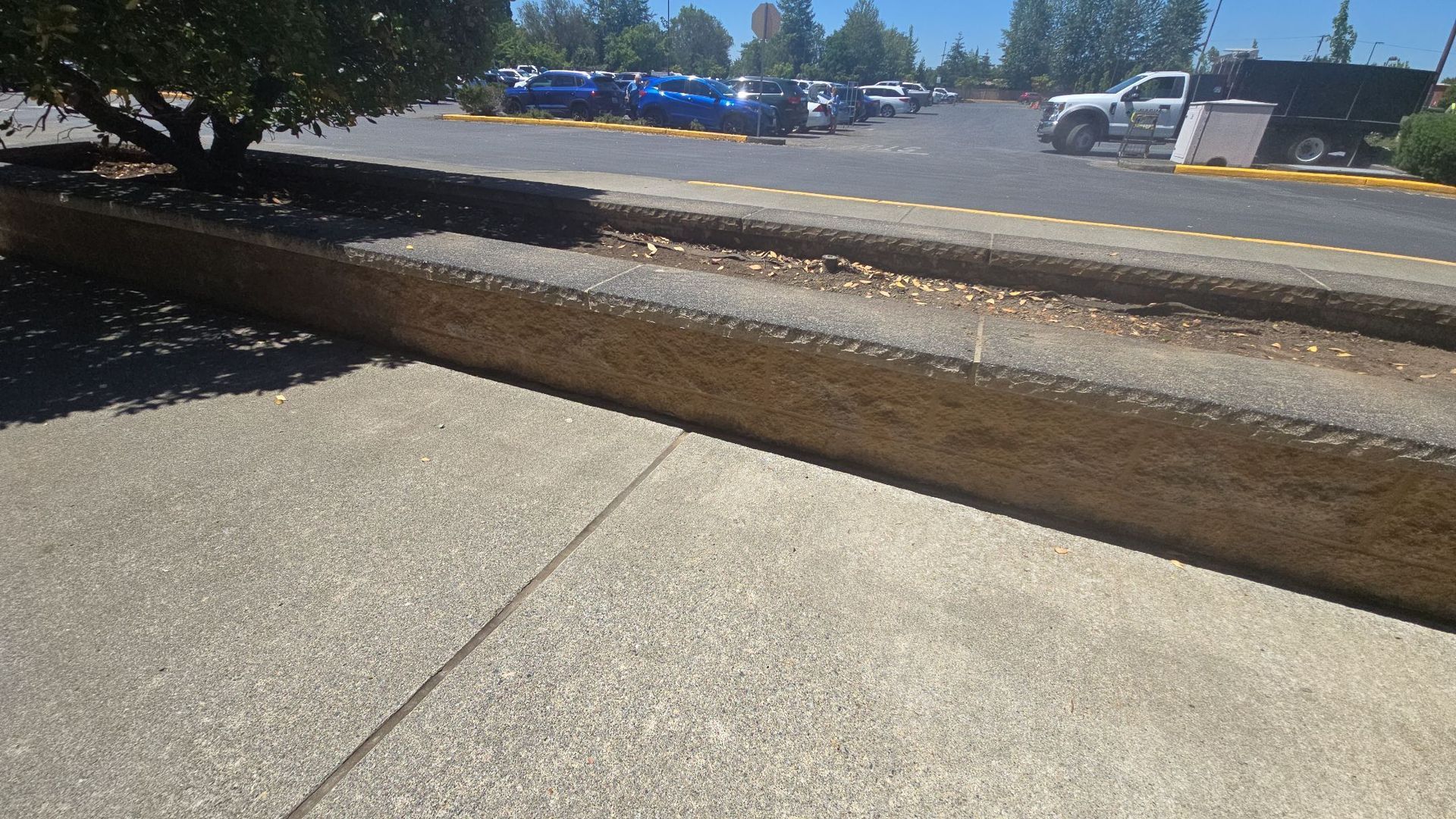 after commercial concrete cleaning precision pro wash tacoma