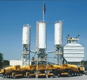 Yellow Cement Mixer Truck — Winston-Salem, NC — Hartley Ready Mix Concrete Mfg., Inc
