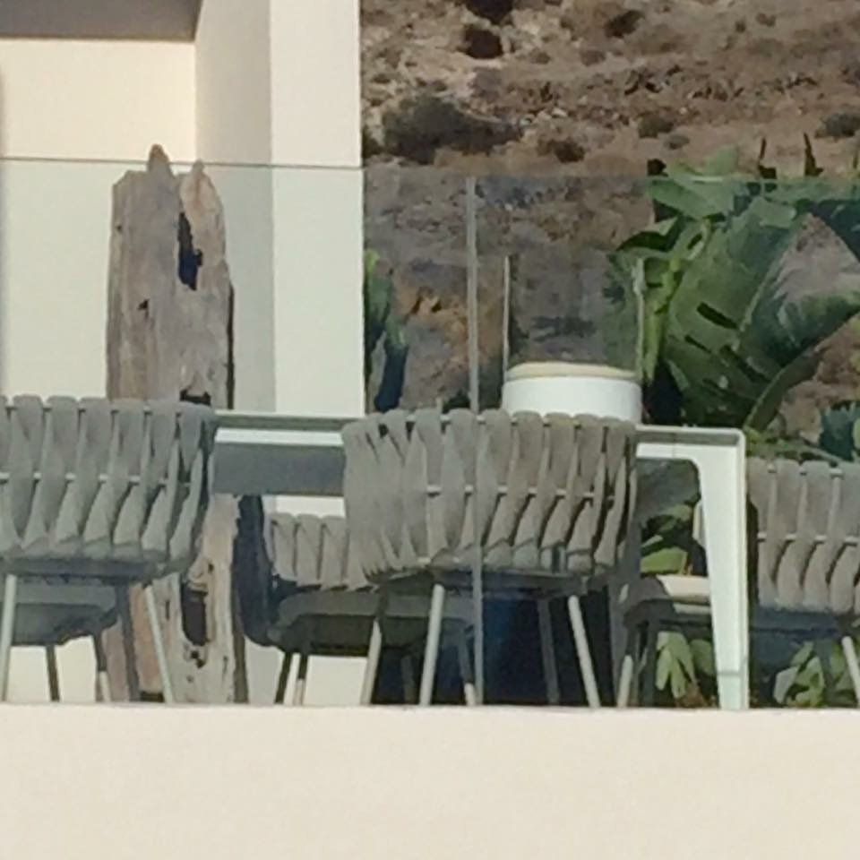 Las Negras salon d'extérieur table et chaises