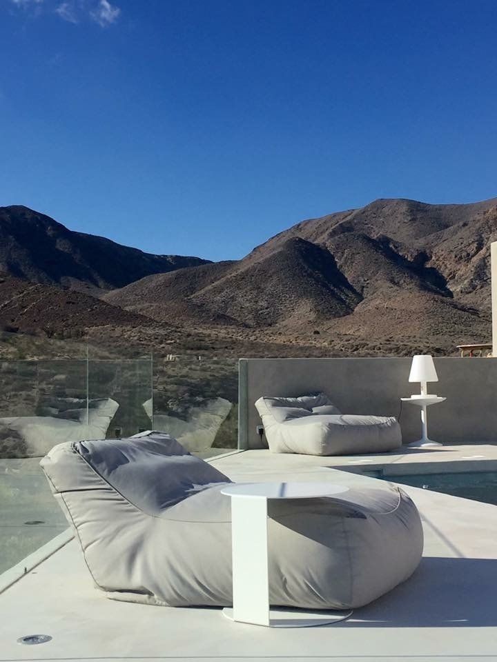 Las Negras salon d'extérieur