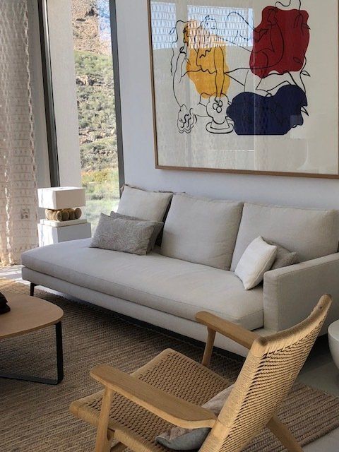 Las Negras décoration de salon canapé et décoration