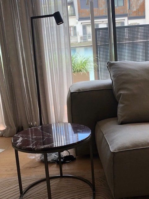 Salon aménagé à florissant ars vivendi genève