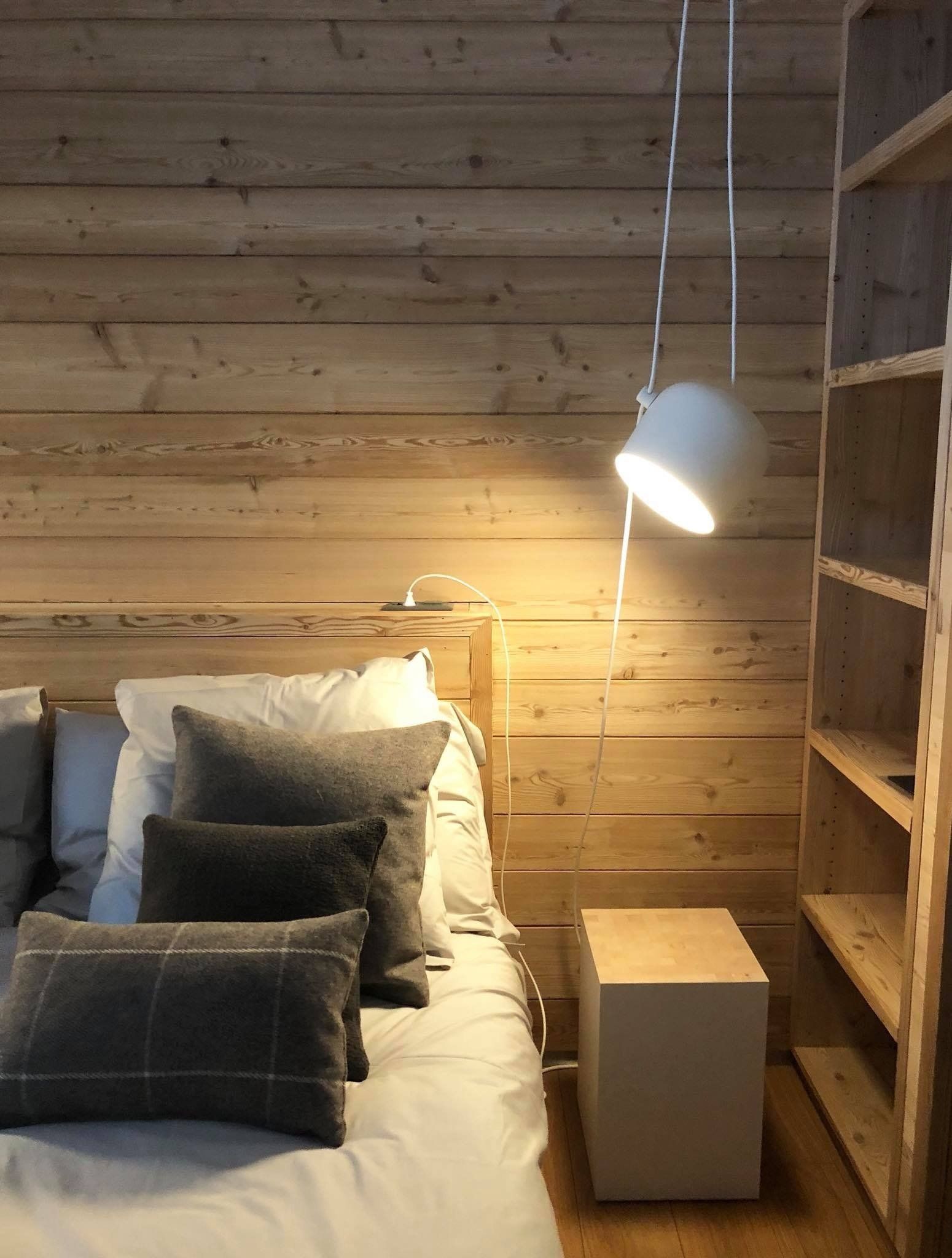 Aménagement de chalet ars vivendi Genève chambre à coucher