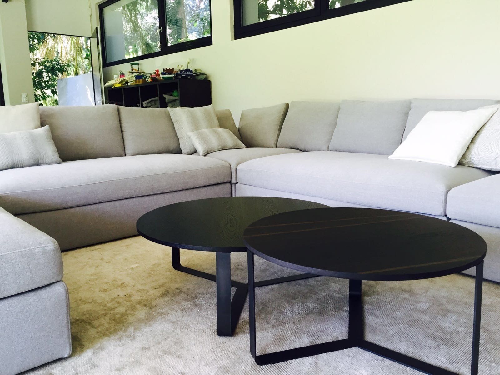 Décoration d'un salon à Nyon