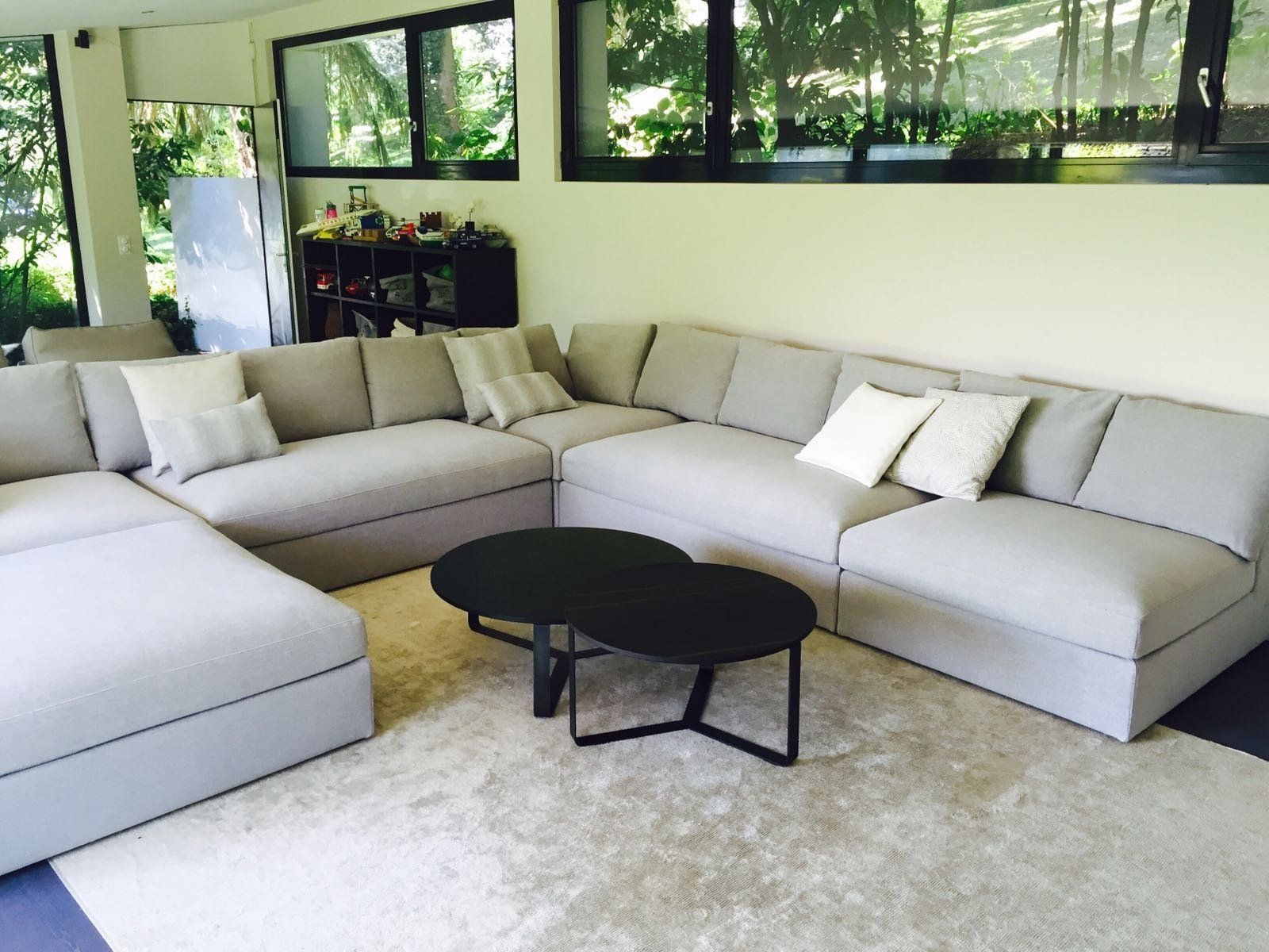 Décoration d'un salon à Nyon ars vivendi architecte d'intérieur