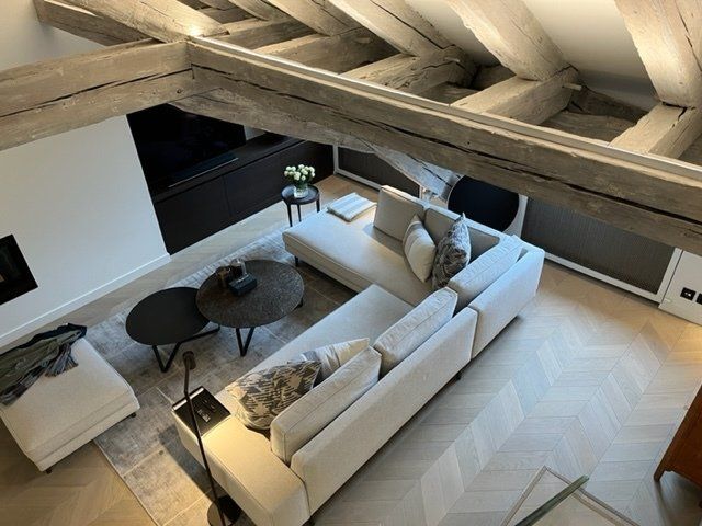 Décoration d'intérieur pour salon de luxe vieille ville Genève