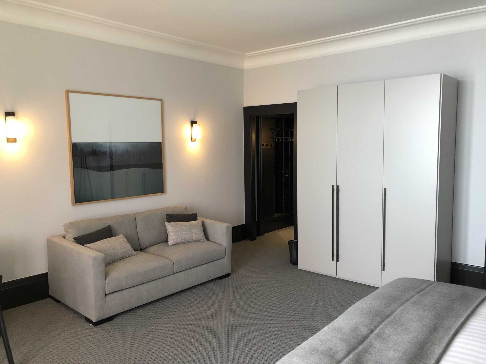 Décoration chambre d'hôtel de luxe