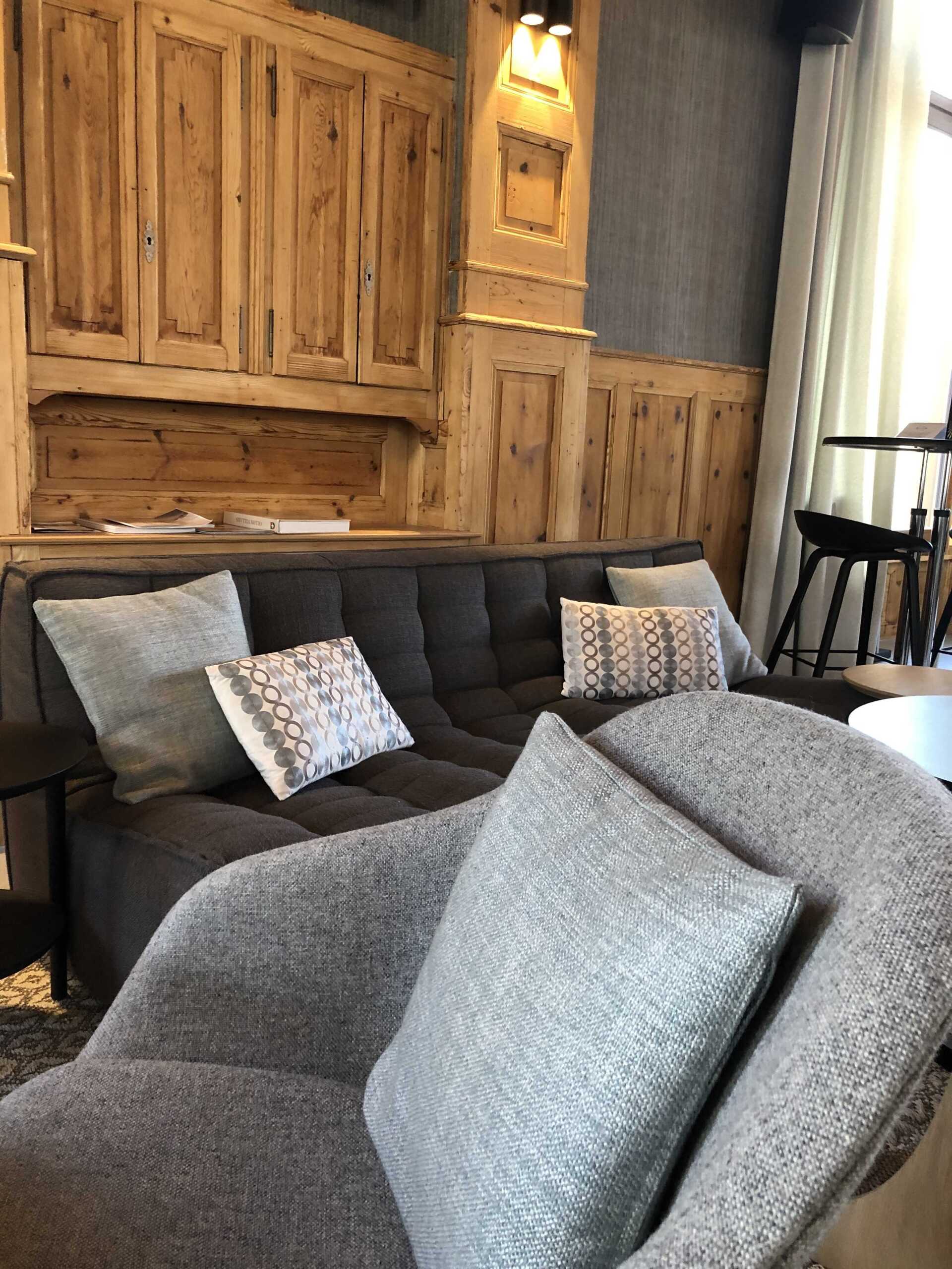 Mountain Lodge Villars décoration de réception ars vivendi