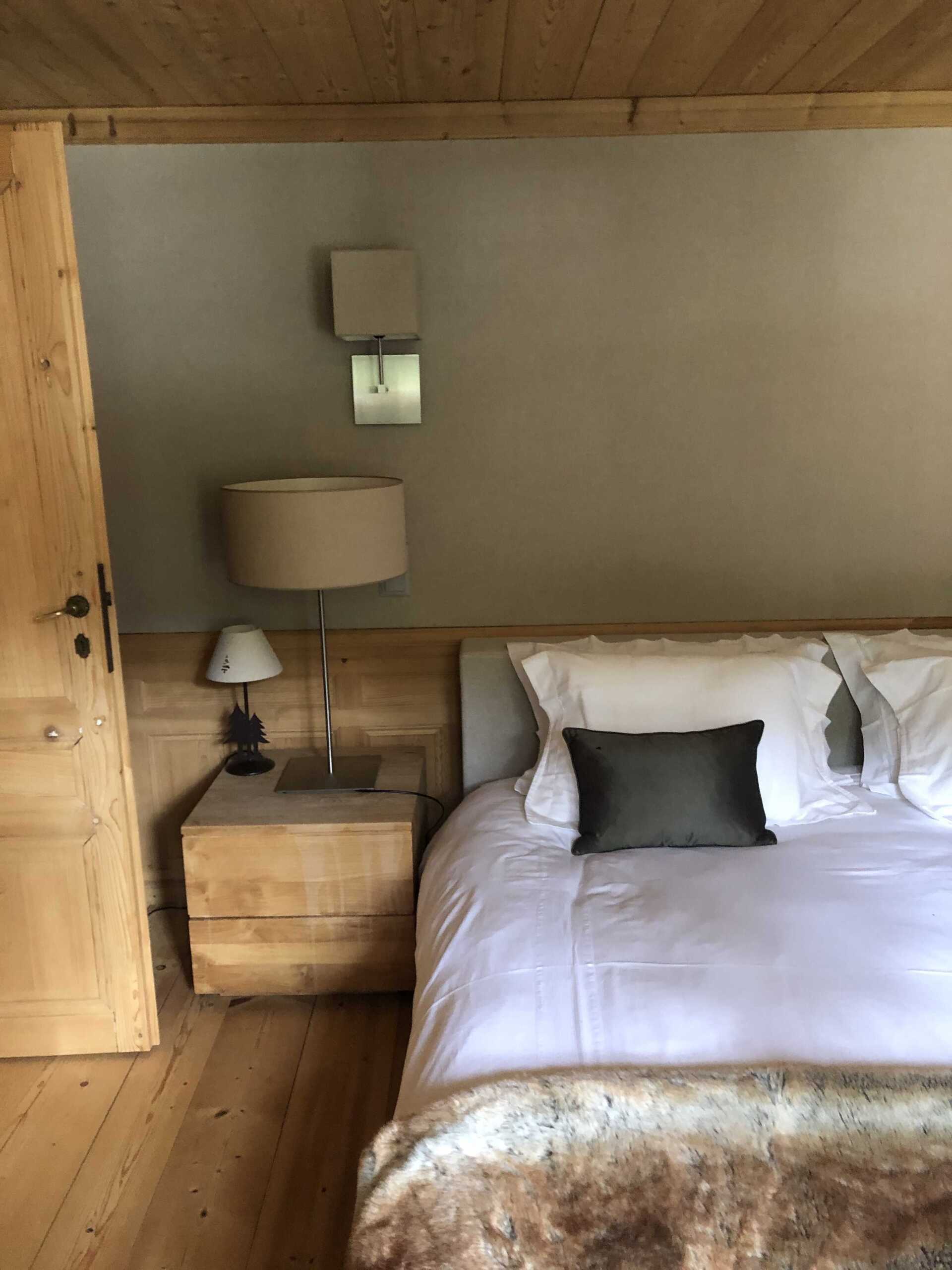 Projet d'architecture d'intérieur de chambre villars par ars vivendi Genève