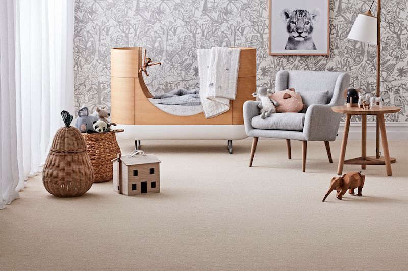 A Child's Room With A Crib — Mid Coast Flooring & Blinds In Taree, NSW