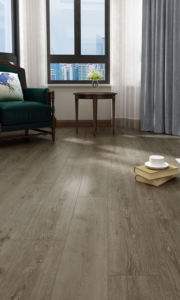 A Living Room With Hardwood Floors — Mid Coast Flooring & Blinds In Taree, NSW