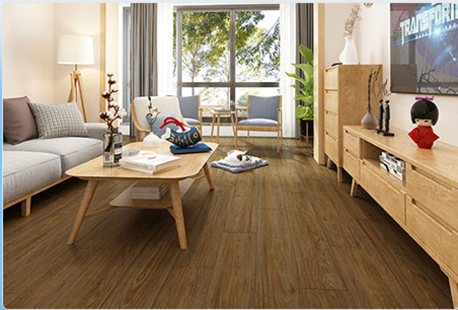 A Close Up Of A Wooden Floor With A Shiny Finish — Mid Coast Flooring & Blinds In Harrington, NSW