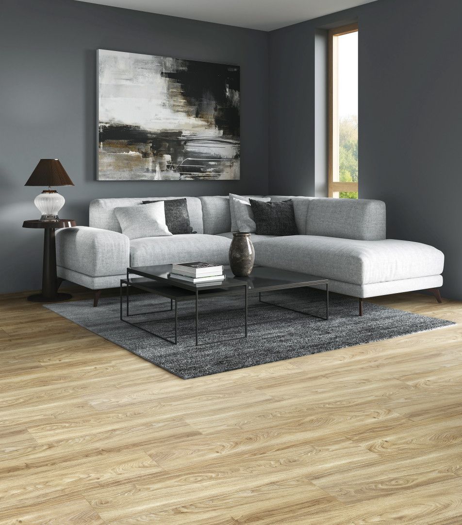 A Wooden Floor Is Being Installed In A Room — Mid Coast Flooring & Blinds In Forster, NSW