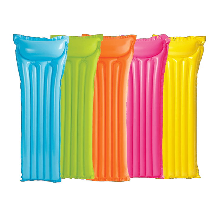 materassini gonfiabili colorati