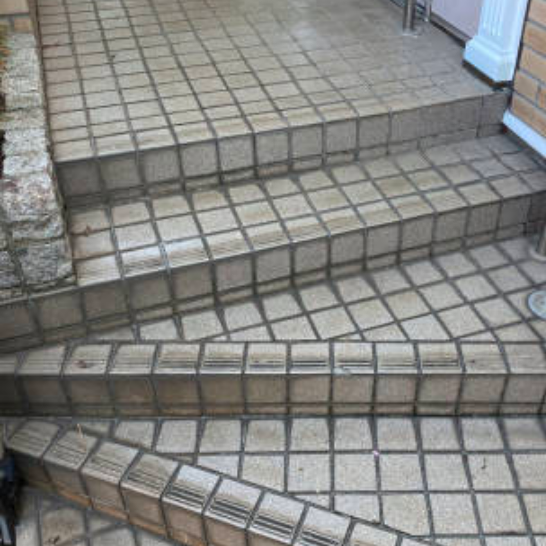 tile grout steps before cleaning
