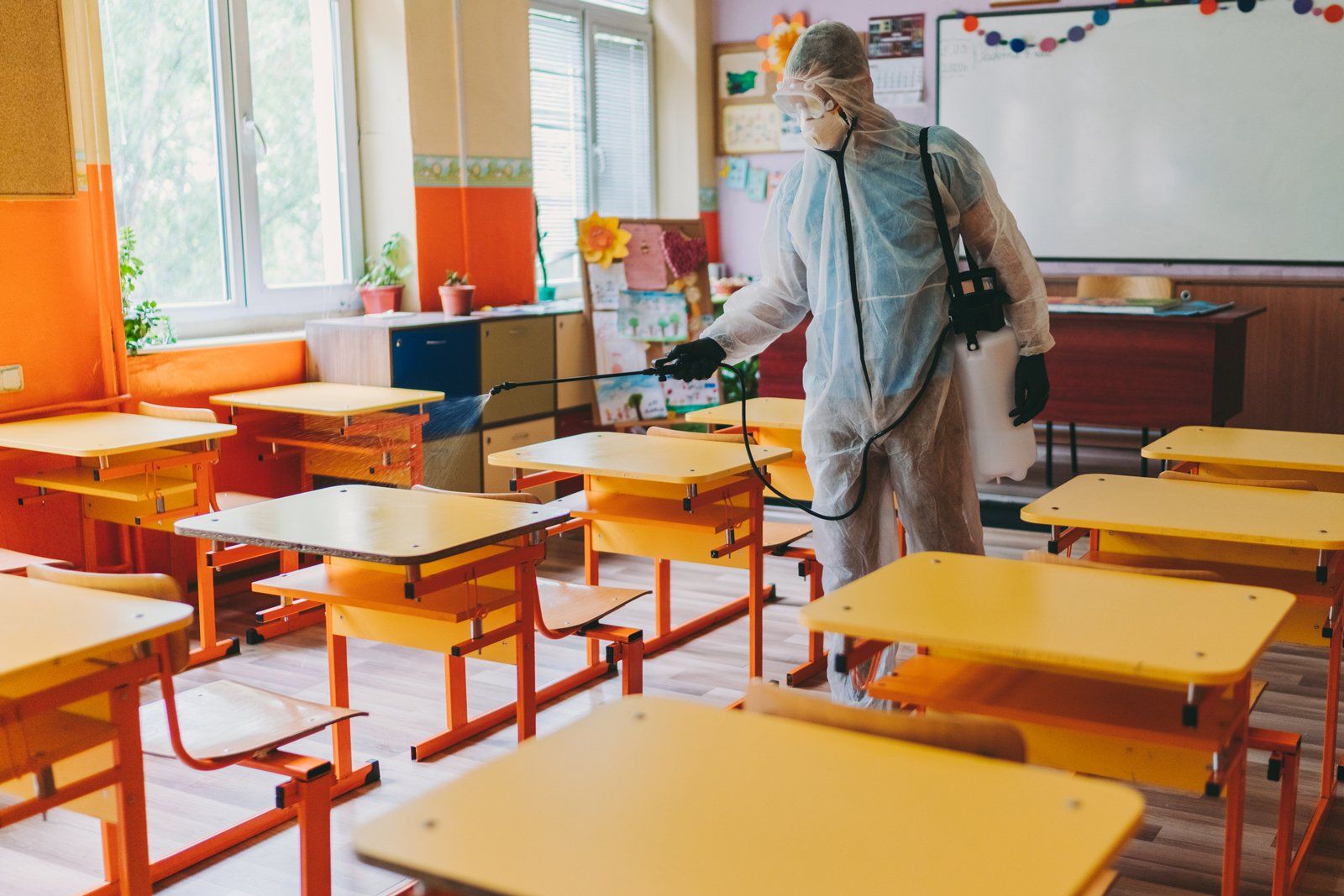Antimicrobial coatings chosen by schools to enhance cleanliness on campus