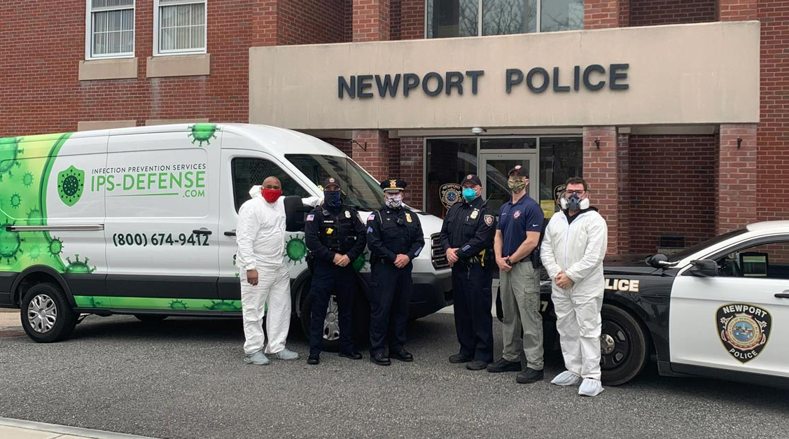 Infection Prevention Specialists in Newport Rhode Island with the Newport RI Police Department