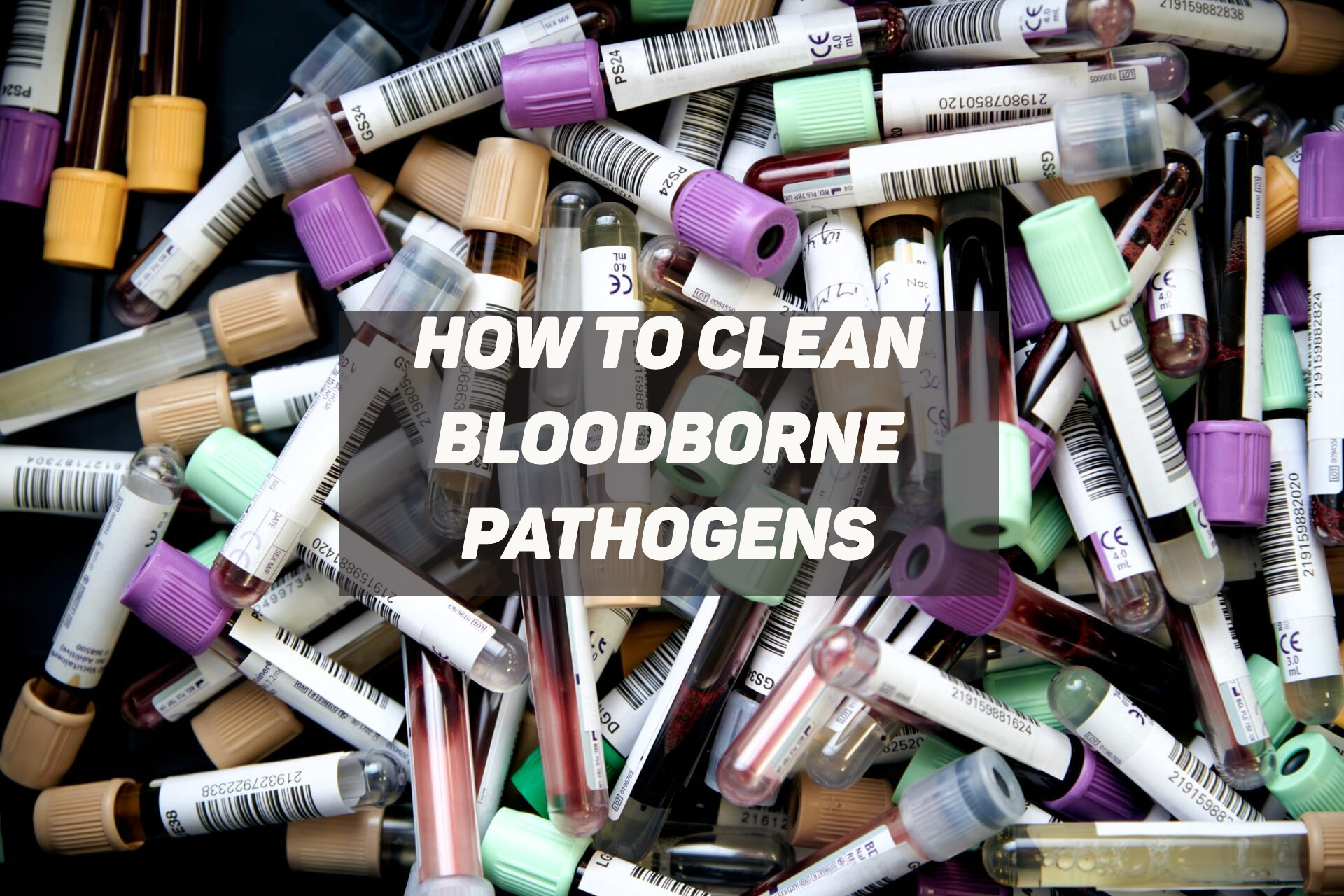 Janitor Quiz - how to clean medical offices containing bloodborne pathogens