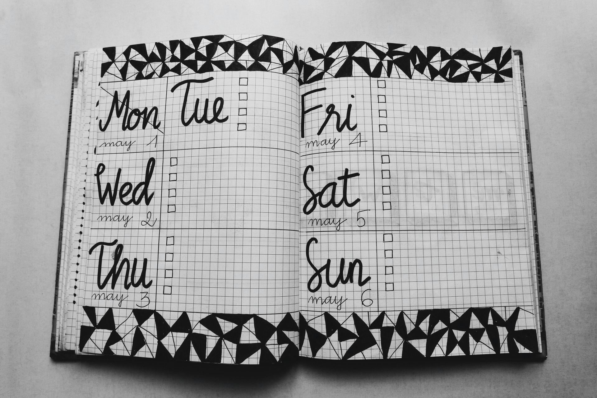 days of week