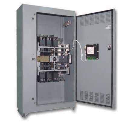 Kohler Generators — ASCO Power Transfer Switch rated 2000 amperes shown in Type 3R enclosure in Redwood City, CA