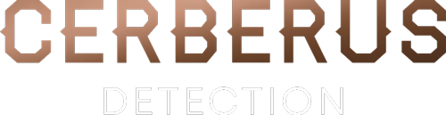 Cerberus Detection Logo White