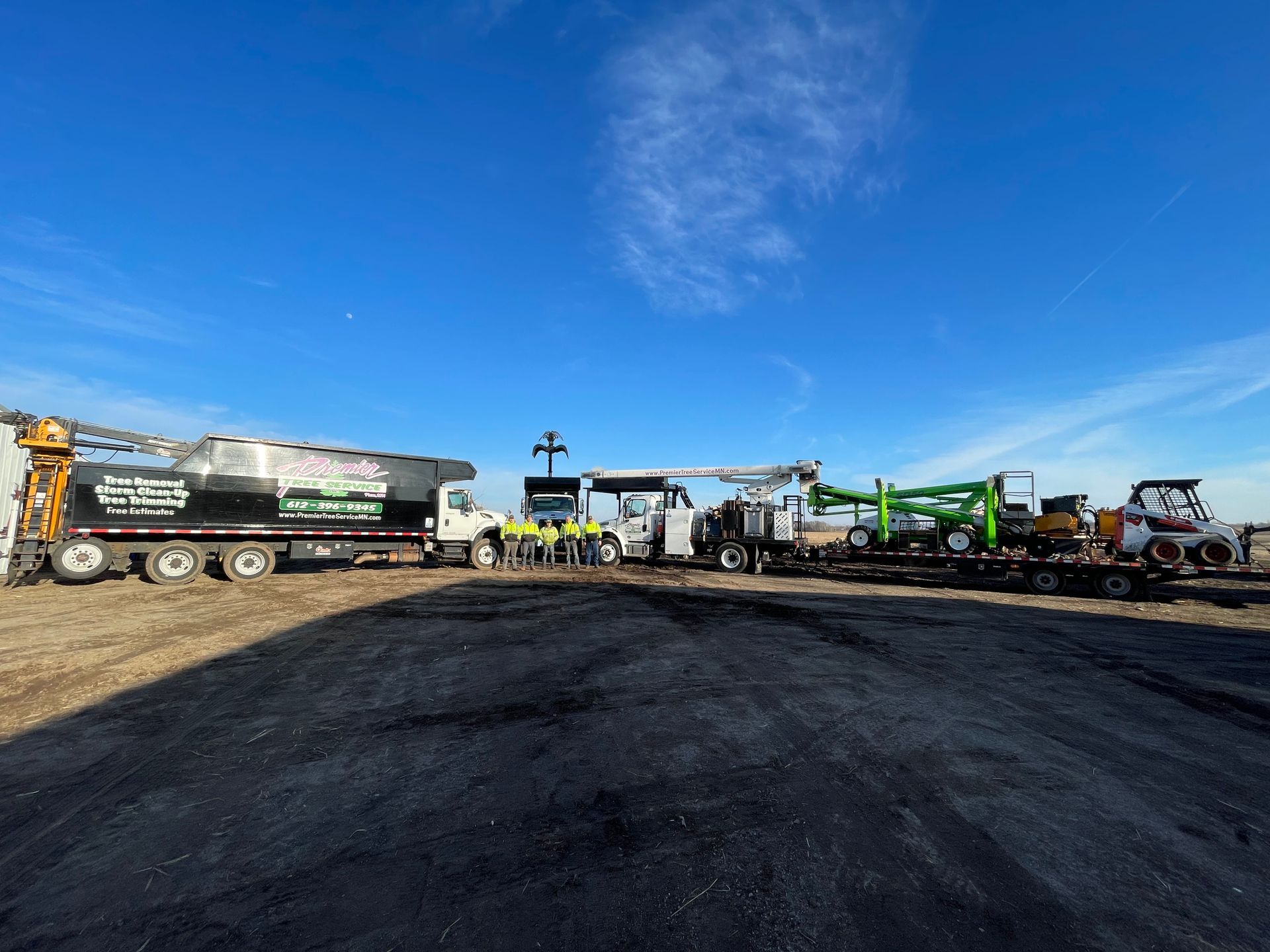 Premier Tree Service Inc - Equipment  and staff 