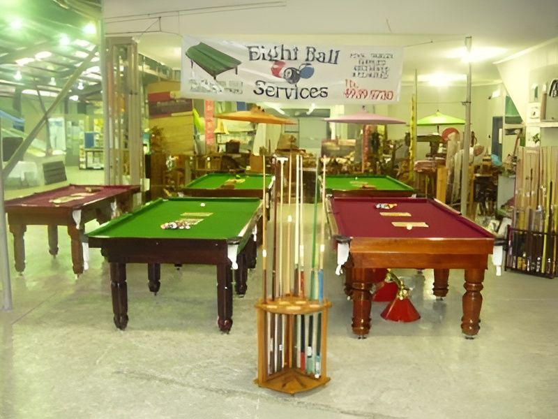 Pool Tables In A Room — Eight Ball Services In Taranganba, QLD