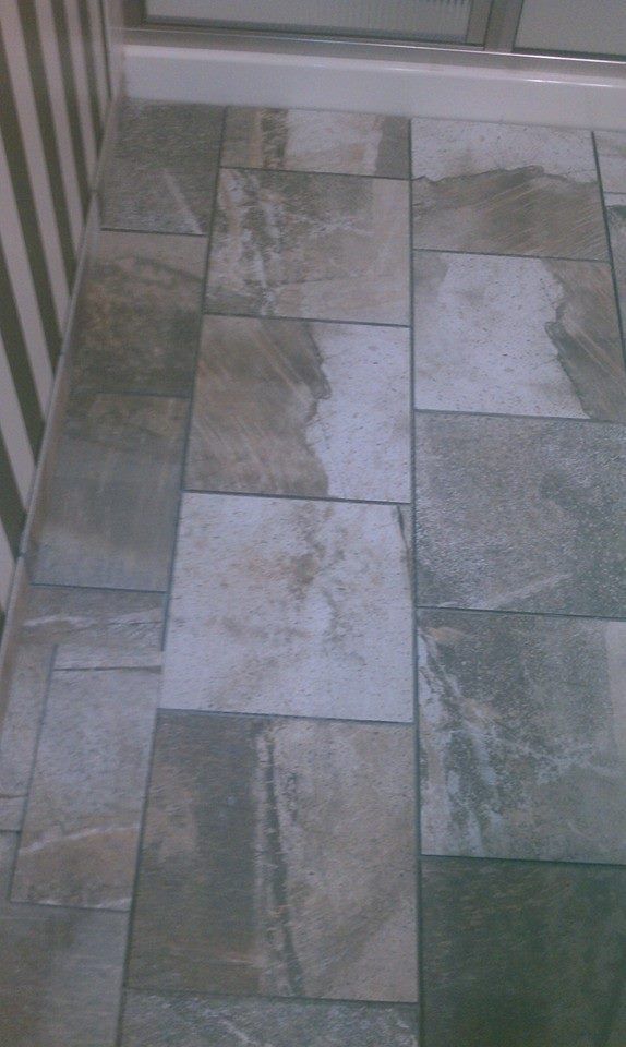 New Install Floor Tiles — Omaha, NE — Lewis Tile Installations