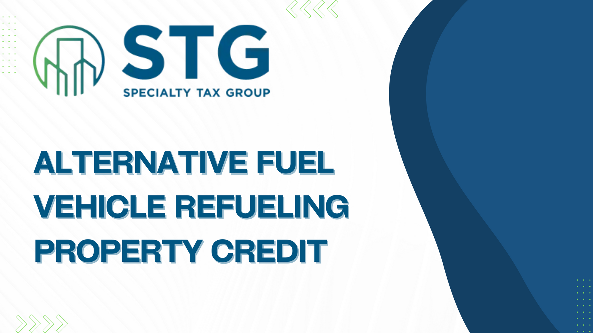 Alternative Fuel Vehicle Refueling Property Credit