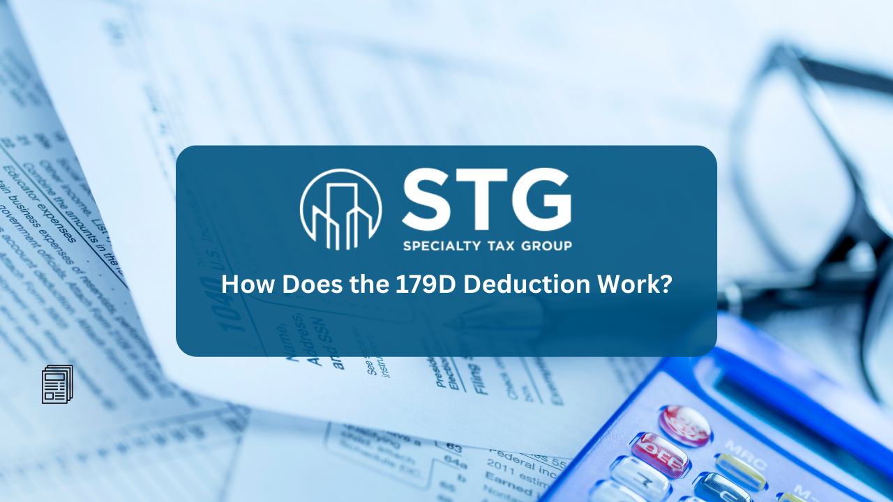 How Does the 179D Deduction Work?